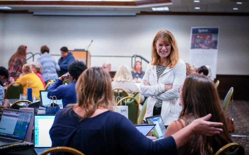 Pauline Haran, St. James finance director, at the Black Mountain Software User Conference in October 2025.